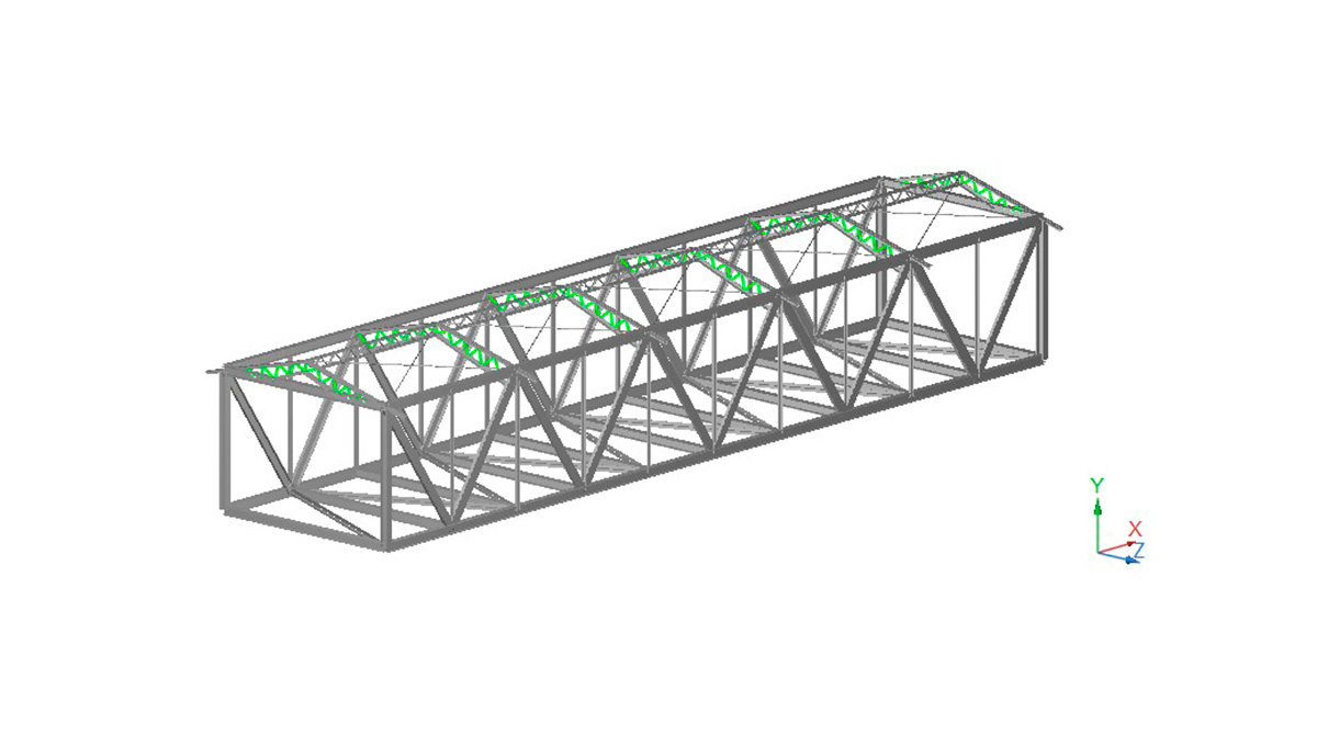 Puente Peatonal en Alto Nivel Estación FFCC